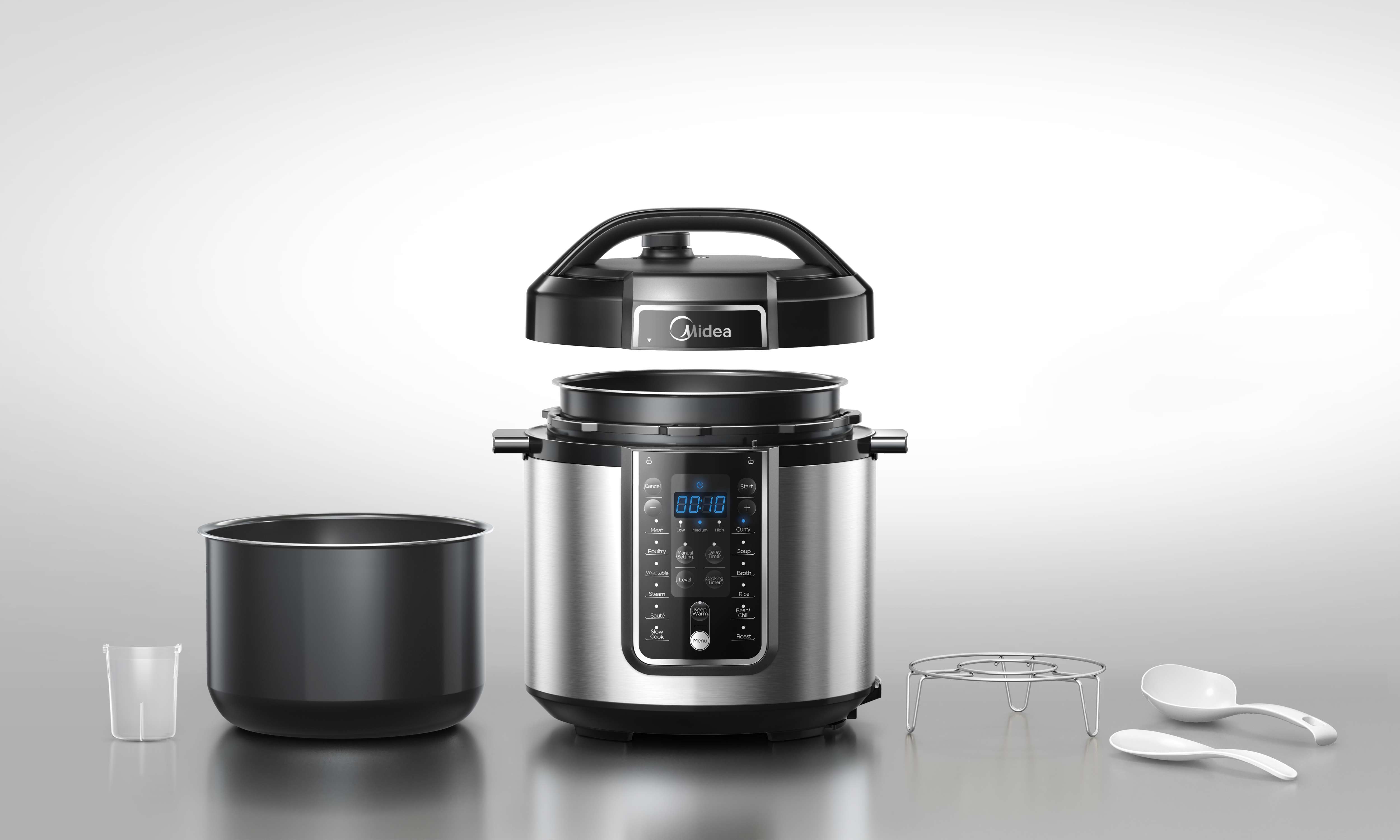 Midea 12 in 1 InnerChef 5.7L Multi Cooker with Pressure Cooker